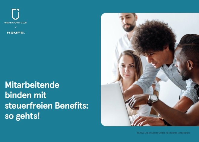 Mitarbeitende
binden mit
steuerfreien Benefits:
so gehts