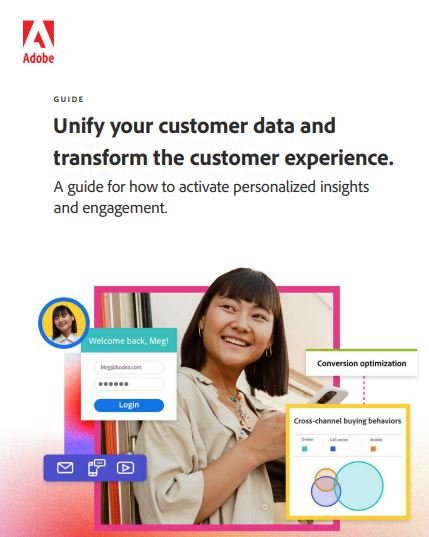 Unify your customer data and transform the customer experience.