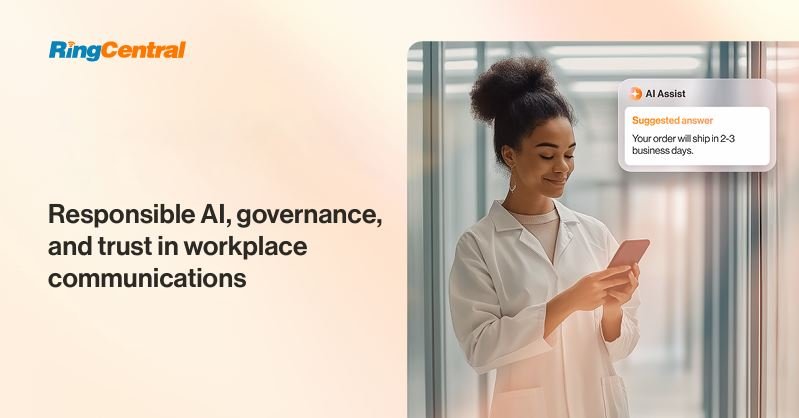 Responsible AI, governance, and trust in workplace communications