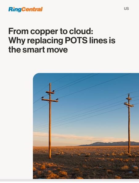 From copper to cloud: Why replacing POTS lines is the smart move
