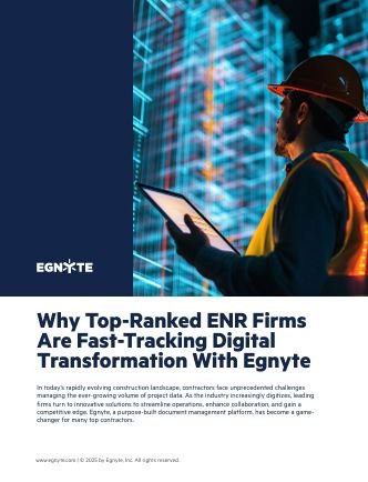 Why Top-Ranked ENR Firms Are Fast-Tracking Digital Transformation With E