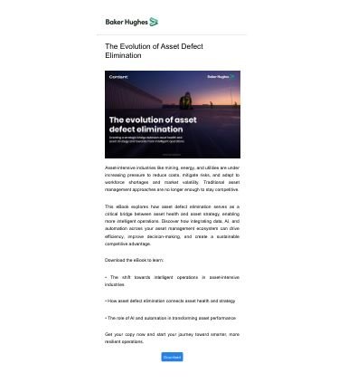 The evolution of asset defect elimination