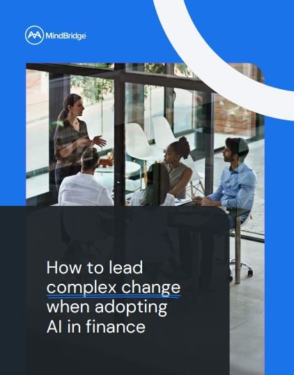 How to lead complex change when adopting AI in finance