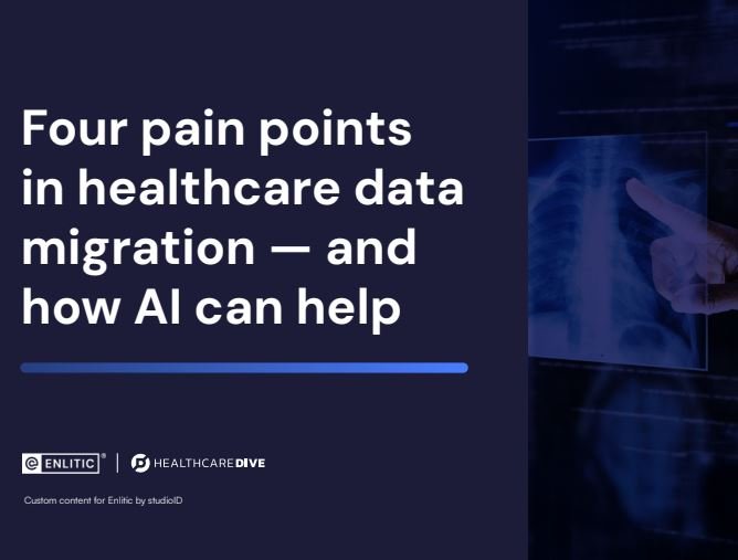 Four pain points in healthcare data migration — and how AI can help