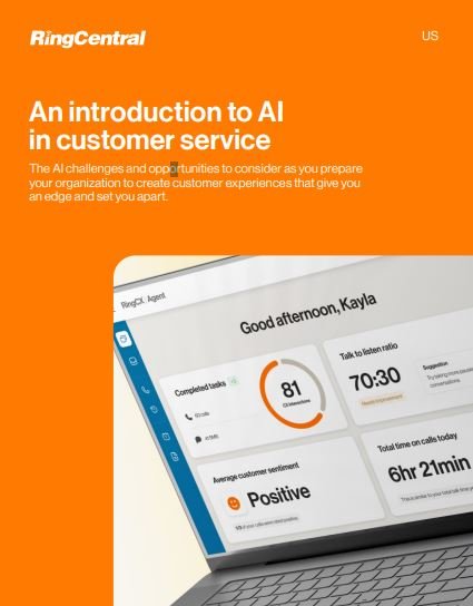 An introduction to AI in customer service