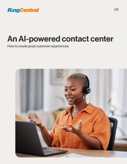 An AI-powered contact center