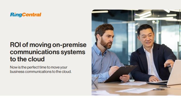 ROI of moving on-premise communications systems to the cloud