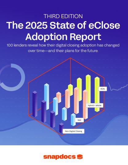 The 2025 State of eClose Adoption Report