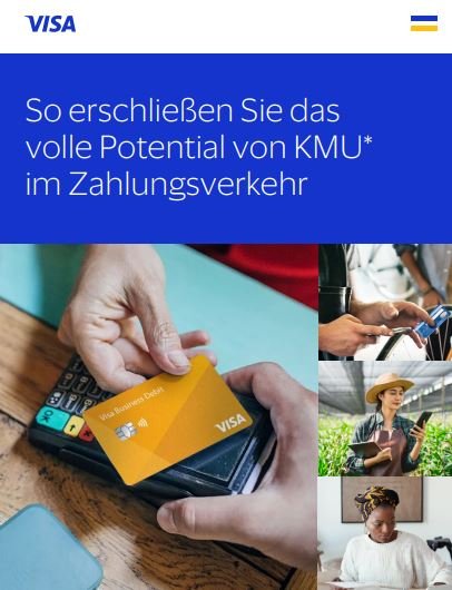 So erschließen Sie das volle Potential von KMU* im Zahlungsverkehr