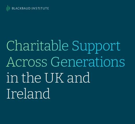 Charitable Support Across Generations in the UK and Ireland