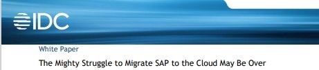 White Paper
The Mighty Struggle to Migrate SAP to the Cloud May Be Over