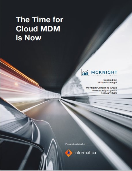 The Time for 
Cloud MDM 
is Now