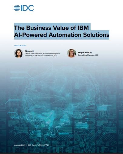 The Business Value of IBM AI-Powered Automation Solutions