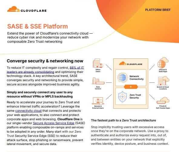 SASE & SSE Platform