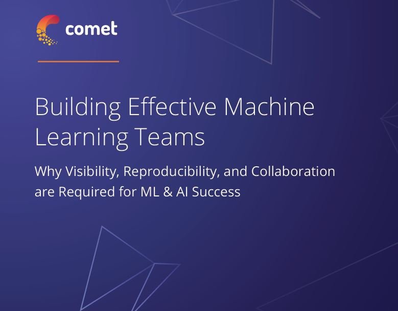 Building Effective Machine Learning Teams