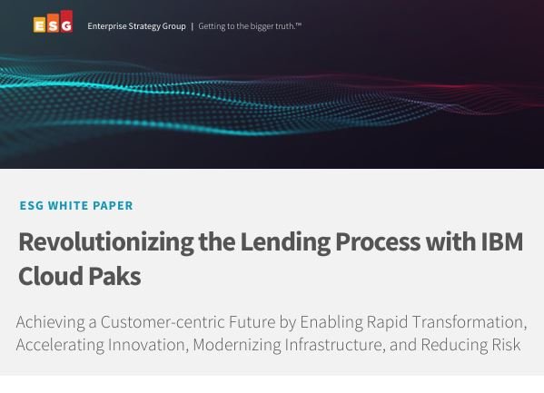 Revolutionizing the Lending Process with IBM Cloud Paks