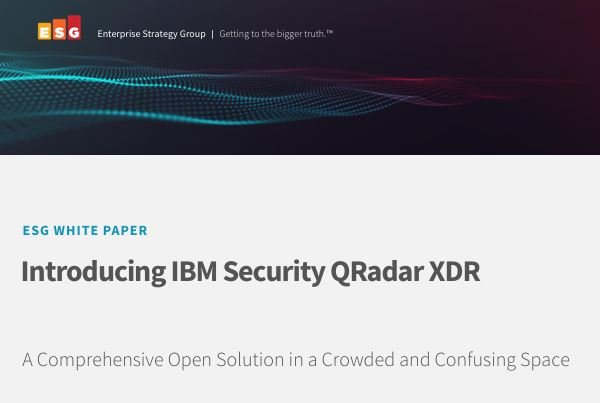 Introducing IBM Security QRadar XDR