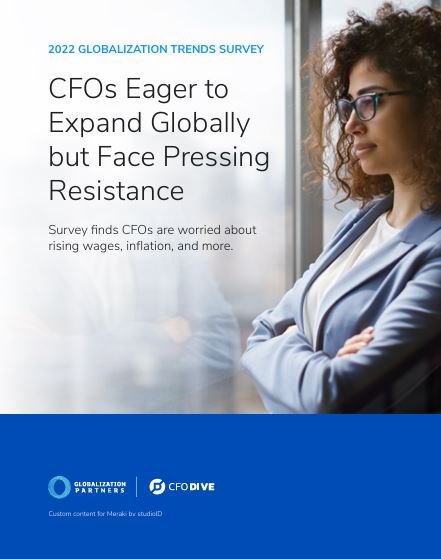 CFOs Eager to Expand Globally but Face Pressing Resistance