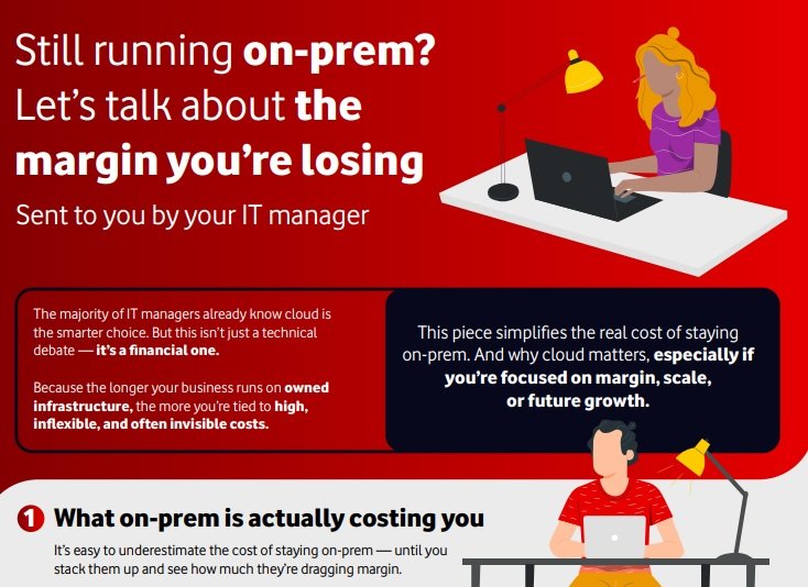 Cloud for CFOs infographic