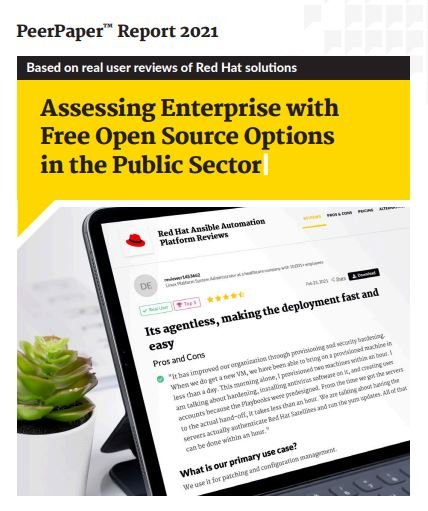 Assessing Enterprise with Free Open Source Options in the Public Sector