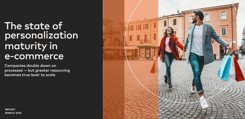 The state of
personalization
maturity in
e-commerce